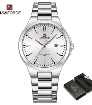 NAVIFORCE NF9214 Silver White
