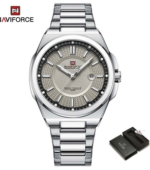 NAVIFORCE NF9212 Silver  White