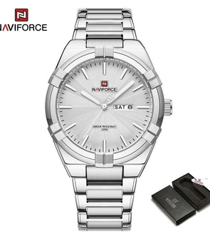 NAVIFORCE NF9218 Silver White