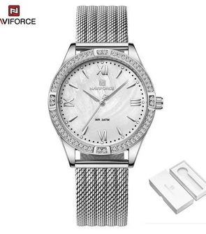 NAVIFORCE  NF5028 Silver White
