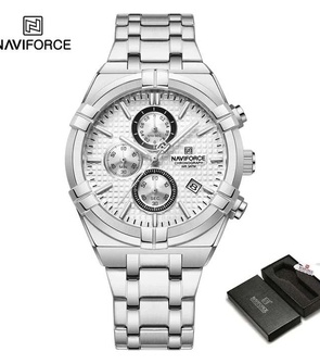 NAVIFORCE NF8042 Silver White