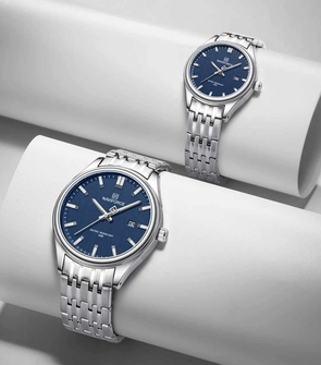 NAVIFORCE NF8039 Couple Silver Blue