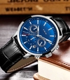 LIGE 9866 Fashion Men_s Watches Top Brand Luxury Business Watch Man Sport Quartz Chronograph Waterproof Wristwatch