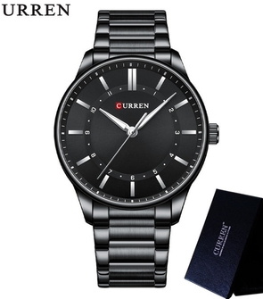 CURREN 8430 Sport Men Watch Top Brand Luxury Blue Military Waterproof Male Clock Stainless Steel Quartz Business Man Wristwatch