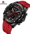 NAVIFORCE NF9221 Luxury Mens Fashion Business Wristwatch Stainless Steel Waterproof Quartz Chronograph Watch