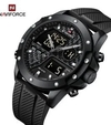 NAVIFORCE NF9221 Luxury Mens Fashion Business Wristwatch Stainless Steel Waterproof Quartz Chronograph Watch