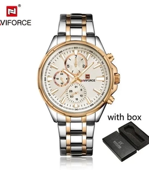 NAVIFORCE NF9089 Silver Rose White