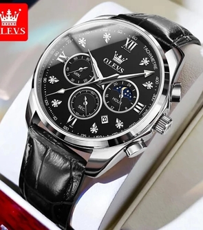 OLEVS 2888 New black silver black