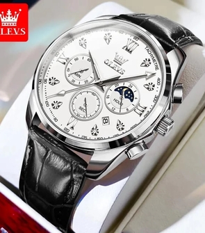 OLEVS 2888 New black silver white