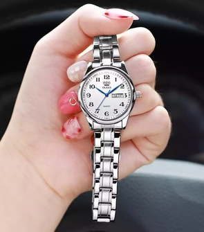 OLEVS 5567 Womens Silver White