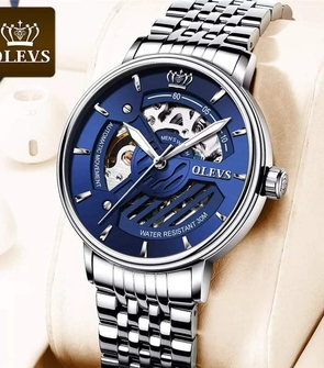 OLEVS 9909 Automatic Mechanical Men Watch Fashion Top Brand Luxury 3ATM waterproof Stainless Seel Relojes de hombre Wrist Watch