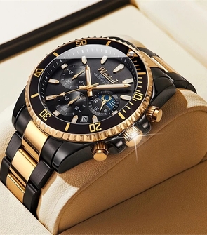 WISHDOIT New Men_s Casual Sports Quartz Watch Top Luxury Brand Man Clock Waterproof Luminous Stainless Steel Male Wristwatch