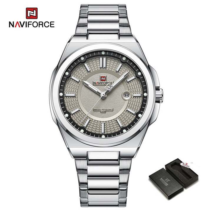 NAVIFORCE NF9212 Silver  White