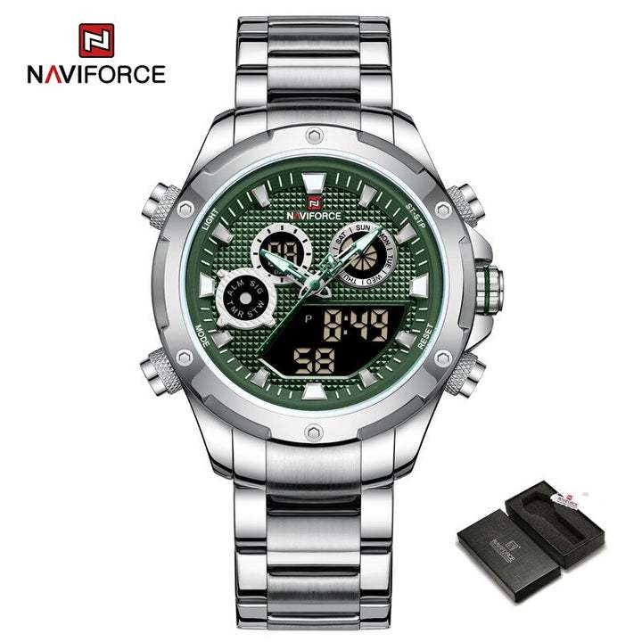 NAVIFORCE NF9217 Silver Green