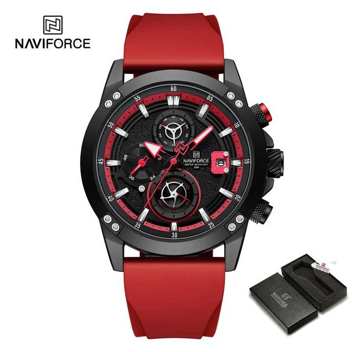 NAVIFORCE NF8033 Red Black