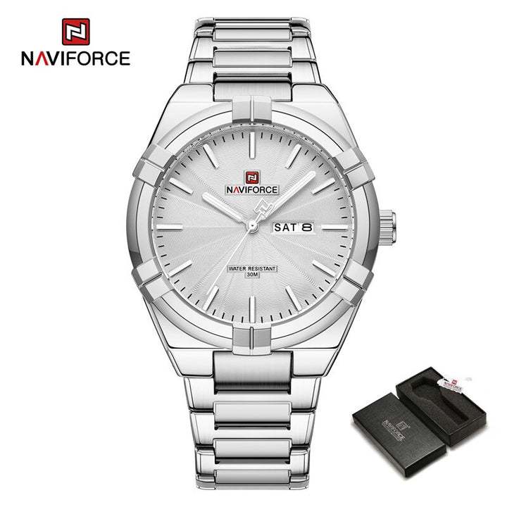NAVIFORCE NF9218 Silver White