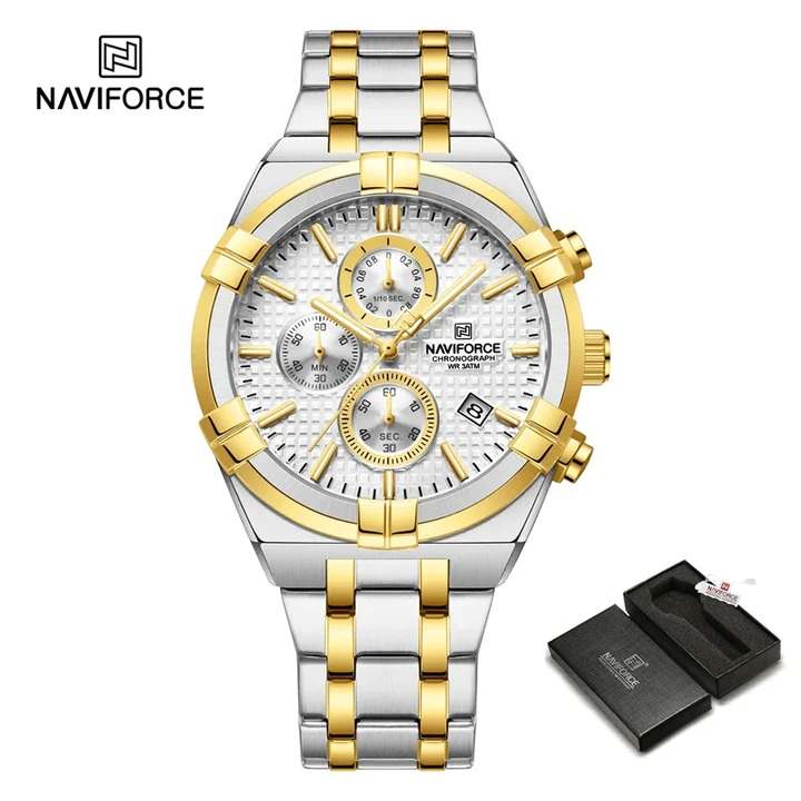 NAVIFORCE NF8042 white Gold