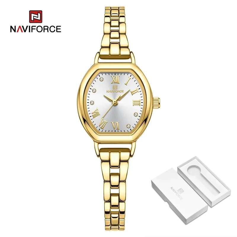 NAVIFORCE NF5035 Gold White