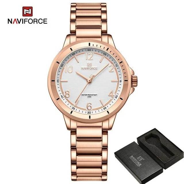 NAVIFORCE NF5021 Gold White