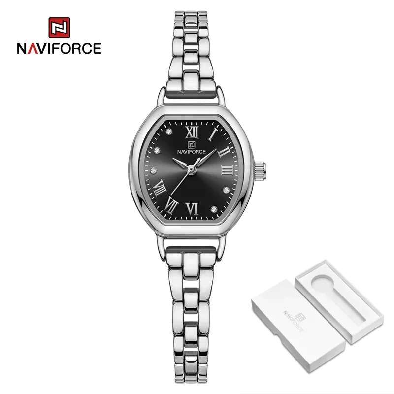 NAVIFORCE NF5035 Silver  Black