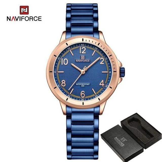 NAVIFORCE NF5021 Blue Rose Gold