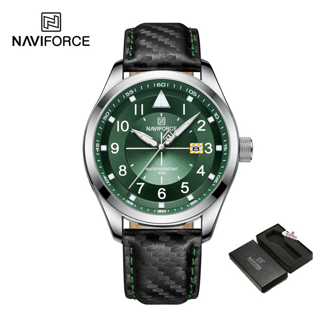 NAVIFORCE NF8022 Black Silver Green