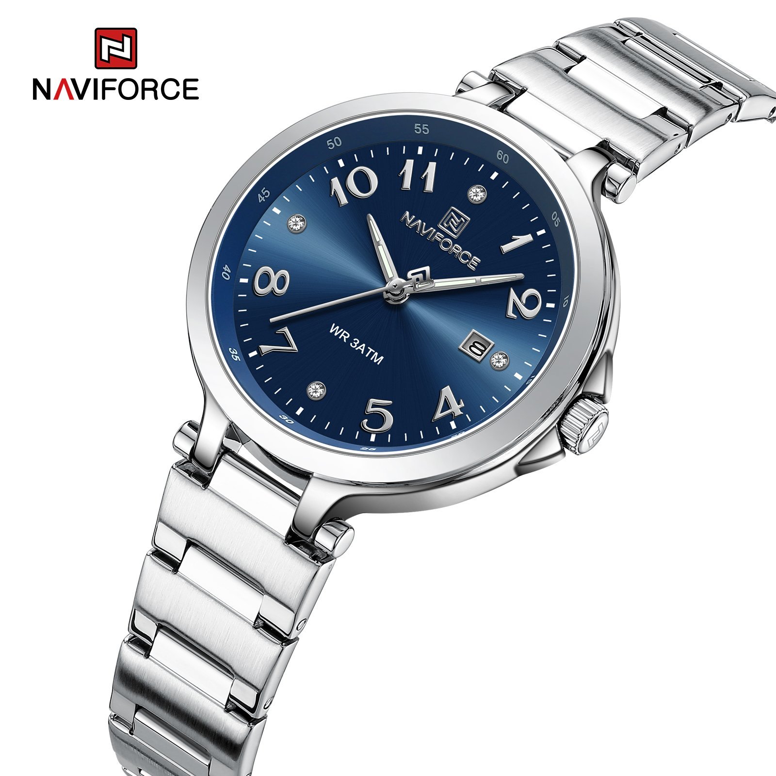 NAVIFORCE NF5033 Silver Blue