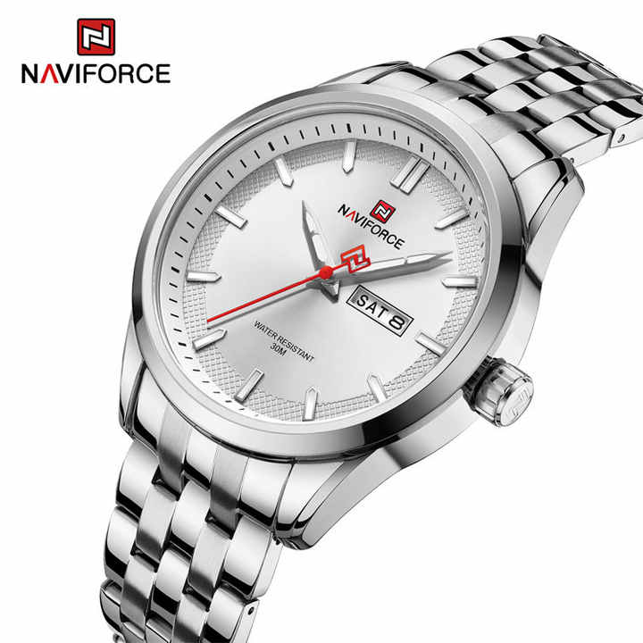 NAVIFORCE NF9203 Silver White